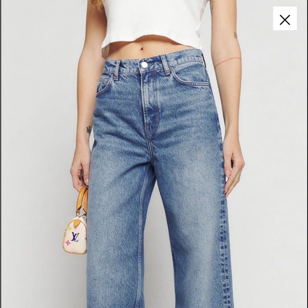 Reformation Cary wide leg jeans - Picture 2 of 11